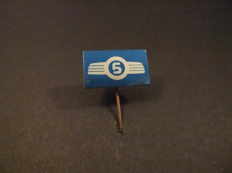 Goggomobil ( Dwergauto) blauw logo